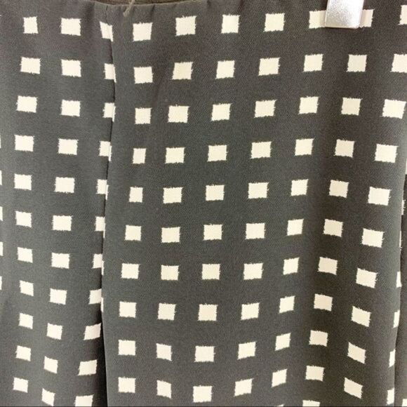 Zara Basic B/W Checkered Pants Gingham Size XS - Picture 6 of 10